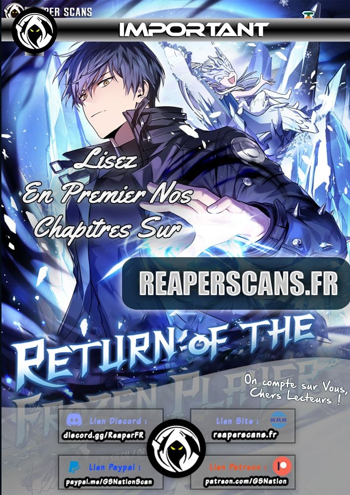 Read Return Of The Frozen Player FR Manga Online