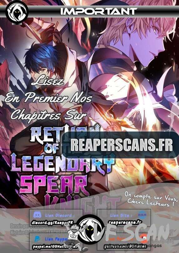 Read Return of the Legendary Spear Knight FR Manga Online