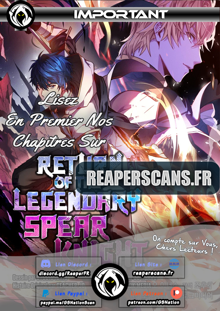 Read Return of the Legendary Spear Knight FR Manga Online