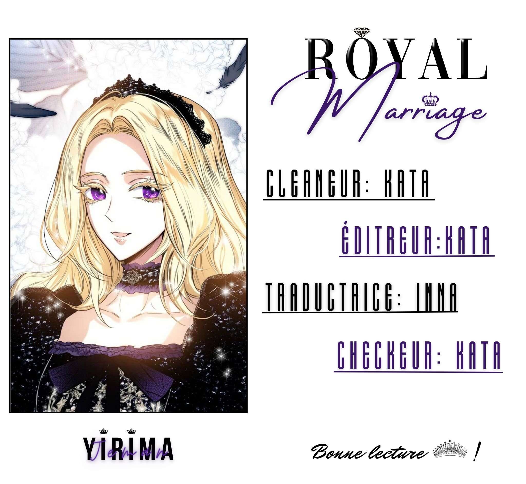 Read Royal Marriage FR Manga Online