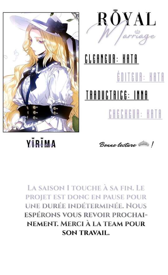 Read Royal Marriage FR Manga Online