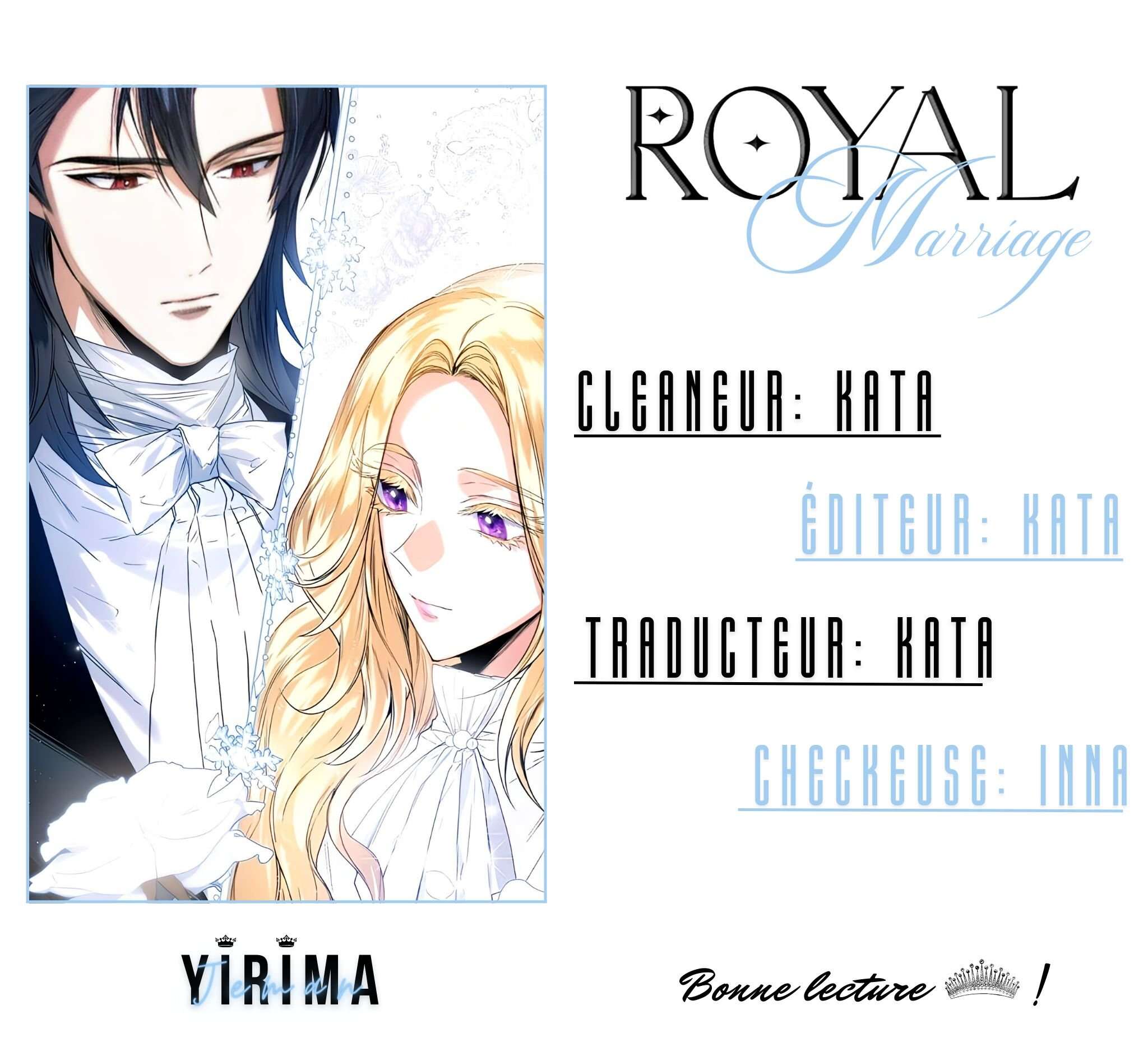 Read Royal Marriage FR Manga Online