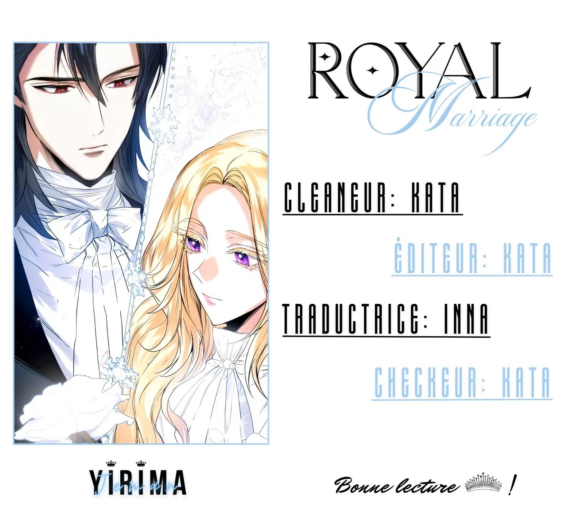 Read Royal Marriage FR Manga Online