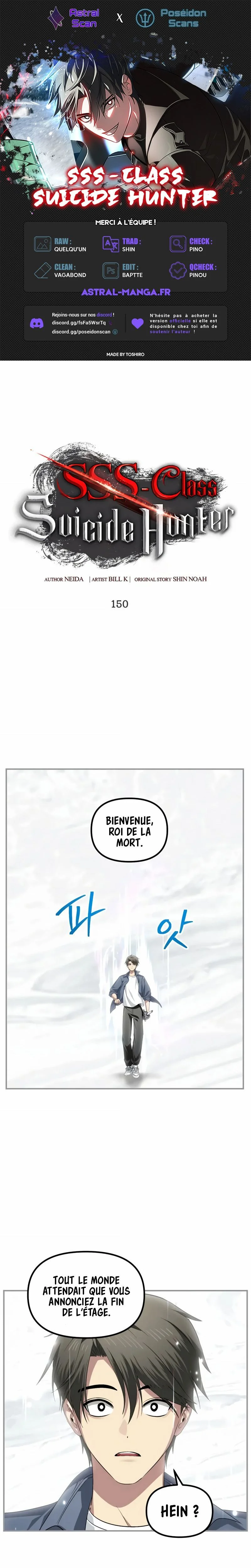 Read SSS Class Suicide Hunter FR Manga Online