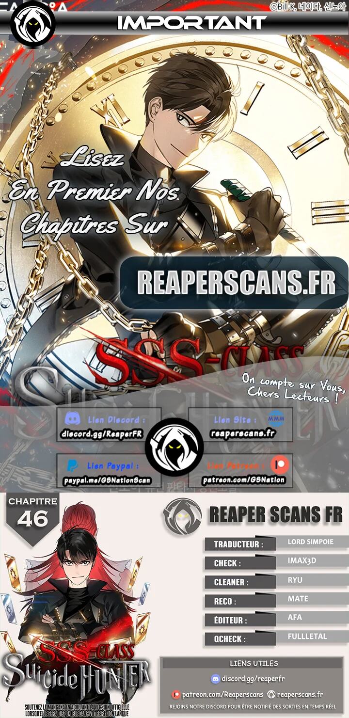 Read SSS Class Suicide Hunter FR Manga Online