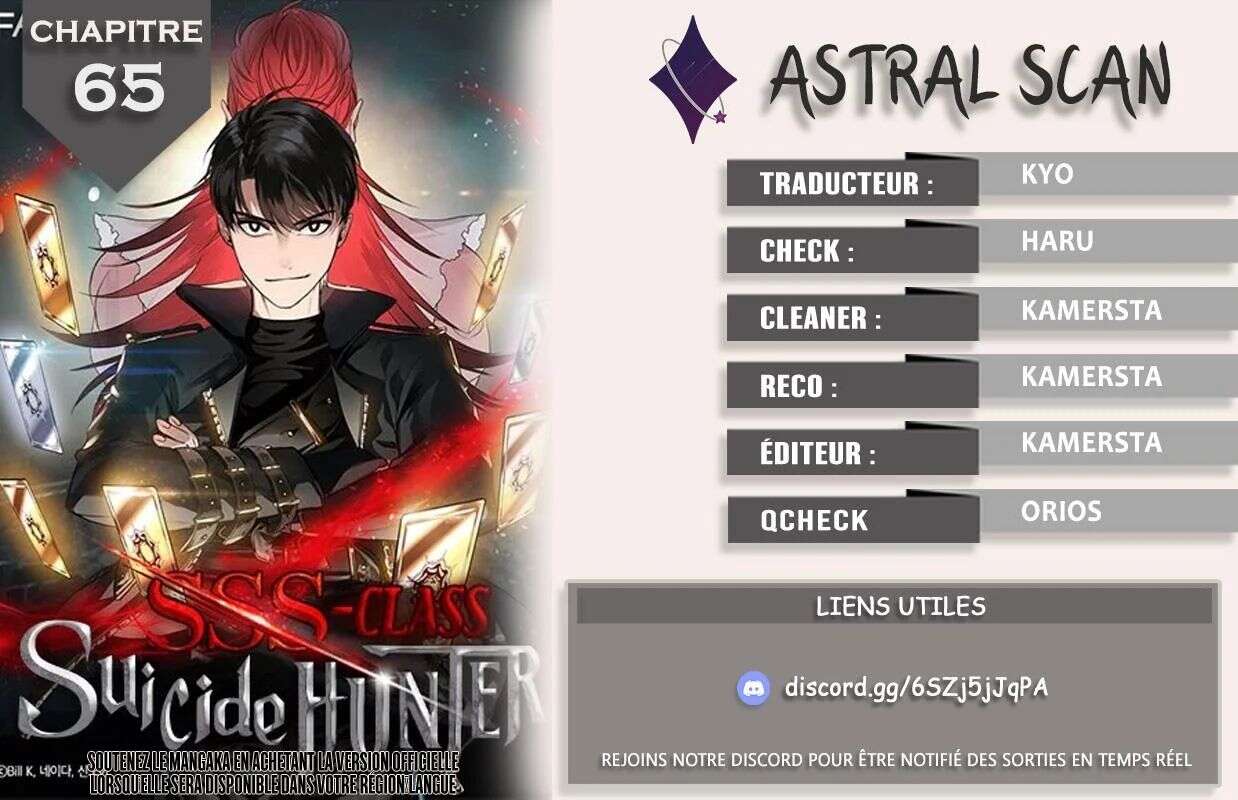 Read SSS Class Suicide Hunter FR Manga Online