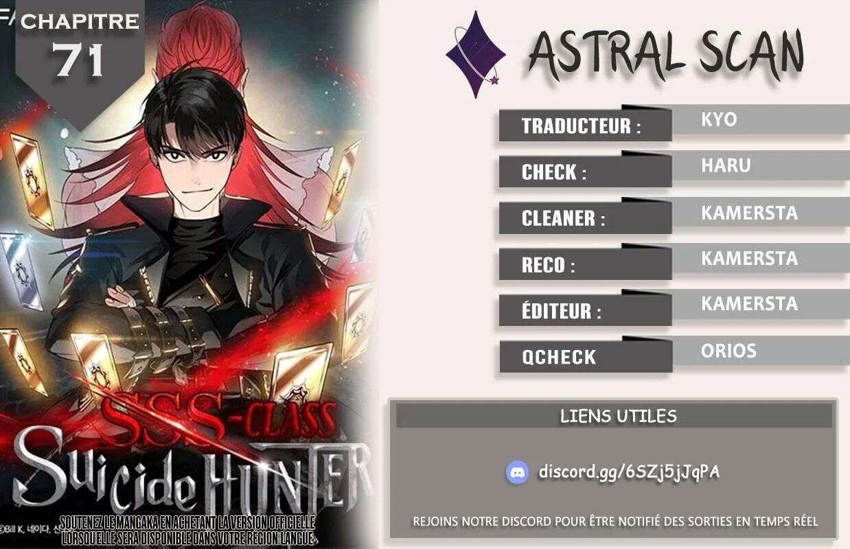 Read SSS Class Suicide Hunter FR Manga Online