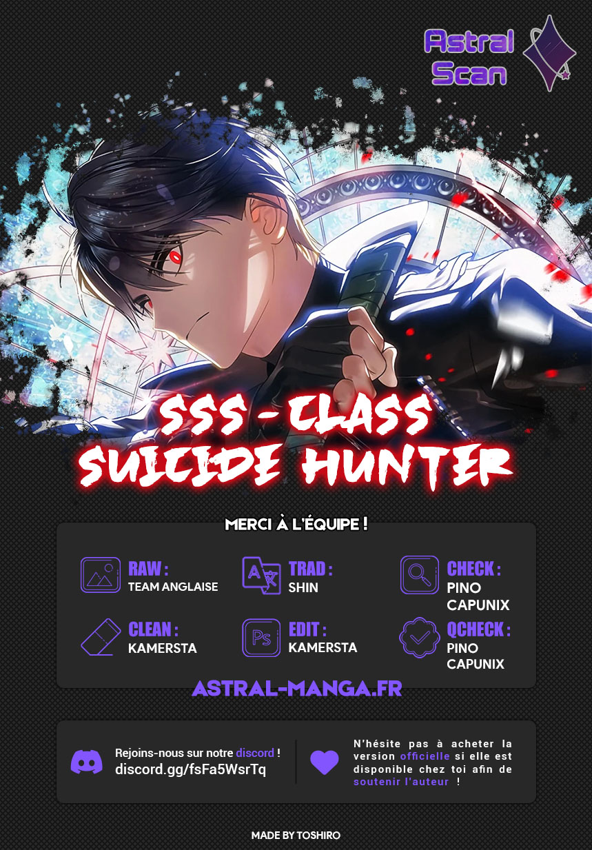 Read SSS Class Suicide Hunter FR Manga Online