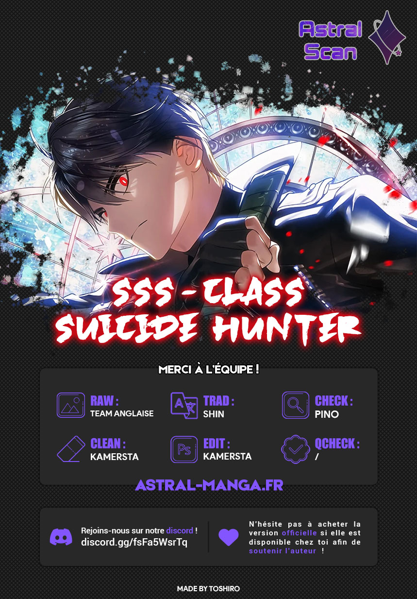 Read SSS Class Suicide Hunter FR Manga Online