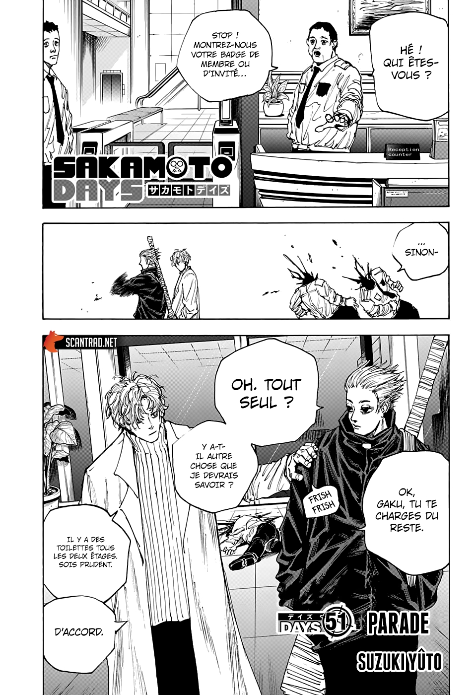 Read Sakamoto days FR Manga Online