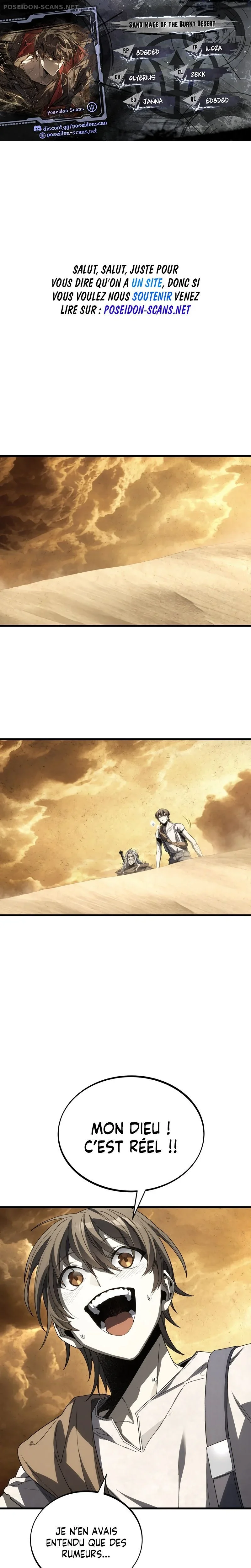 Read Sand Mage of the Burnt Desert FR Manga Online