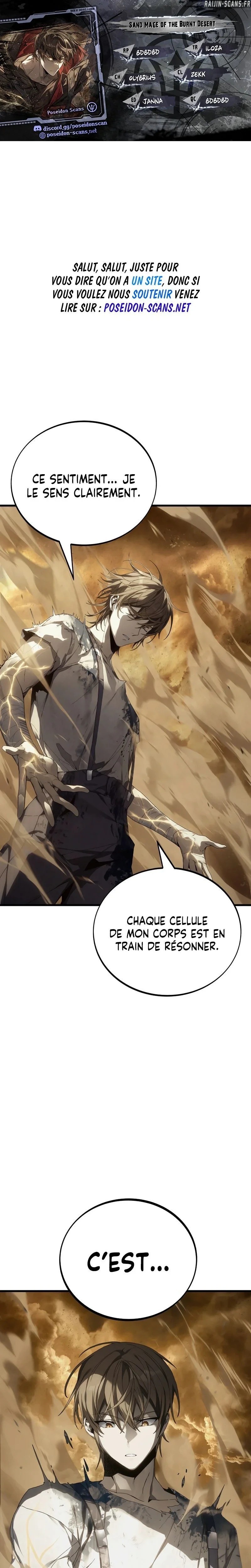 Read Sand Mage of the Burnt Desert FR Manga Online