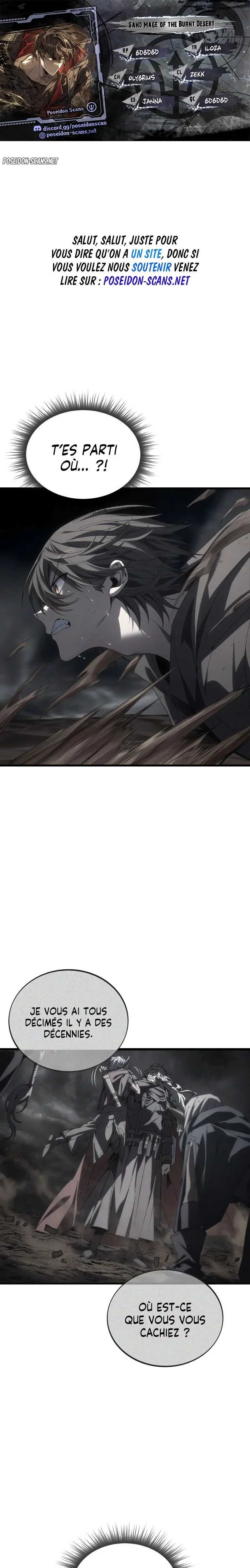 Read Sand Mage of the Burnt Desert FR Manga Online