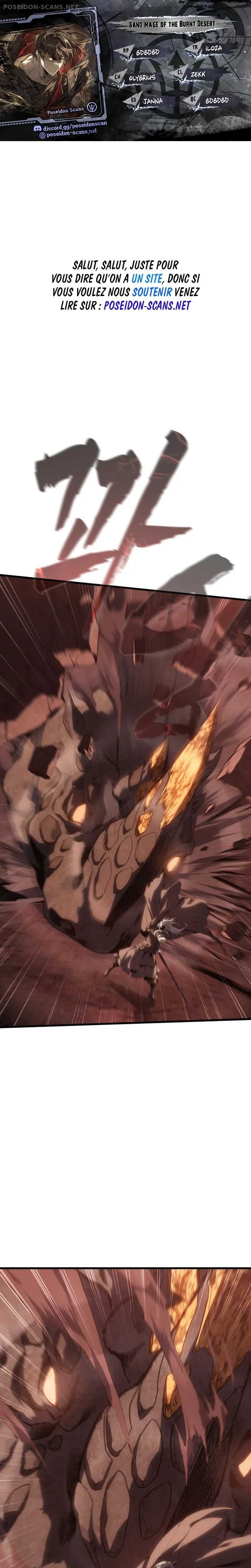 Read Sand Mage of the Burnt Desert FR Manga Online