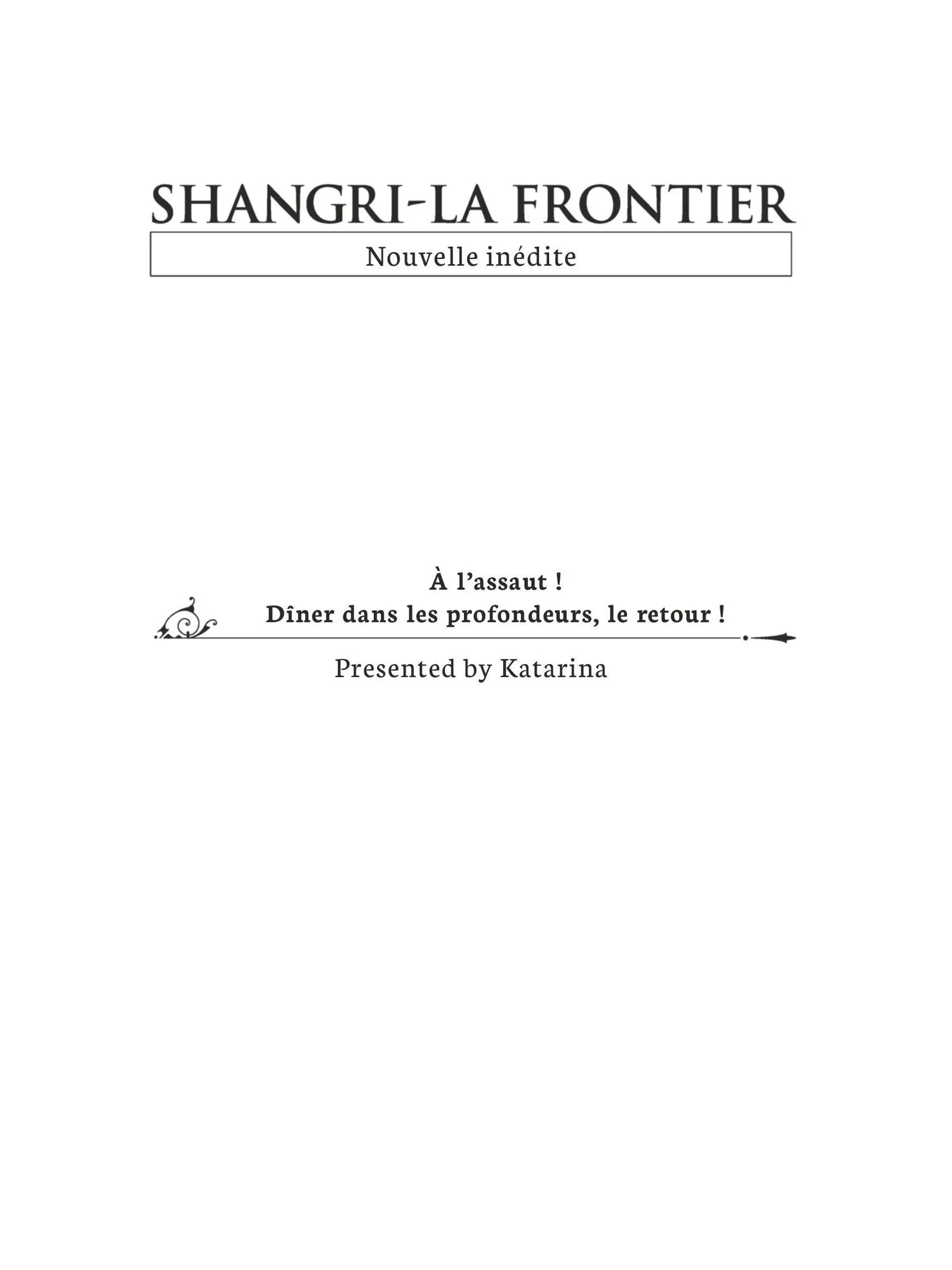 Read Shangri La Frontier FR Manga Online