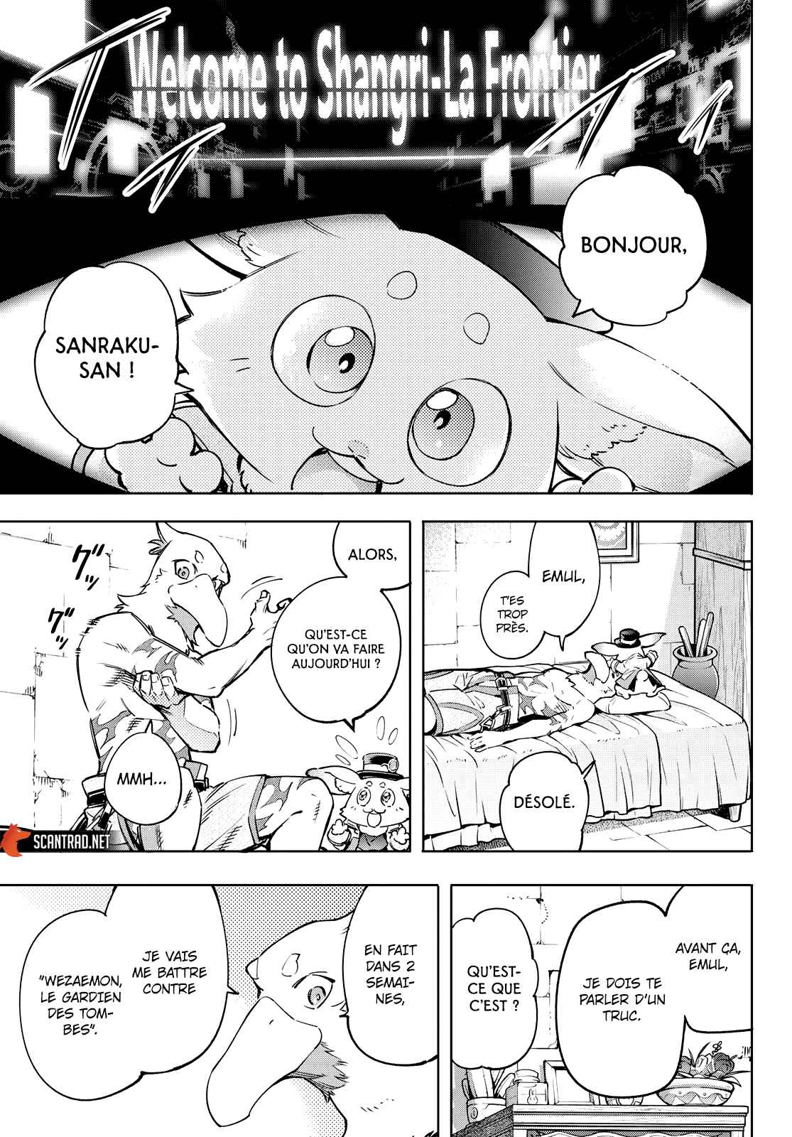 Read Shangri La Frontier FR Manga Online