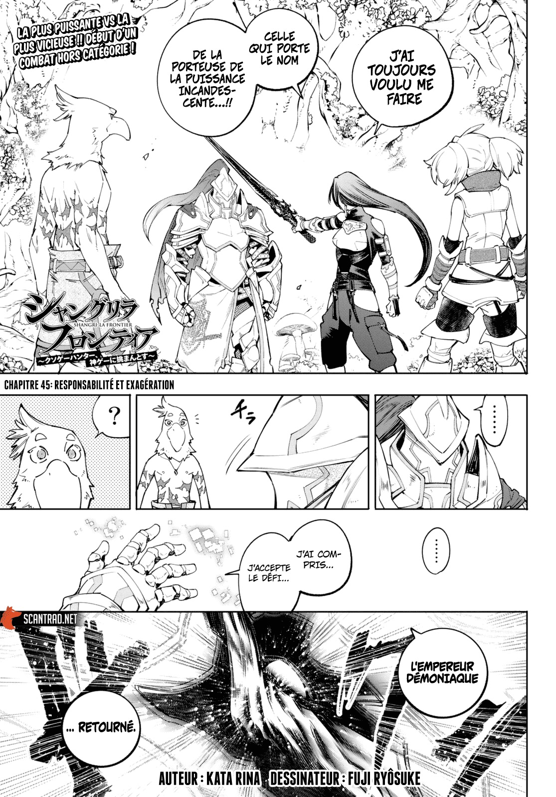 Read Shangri La Frontier FR Manga Online