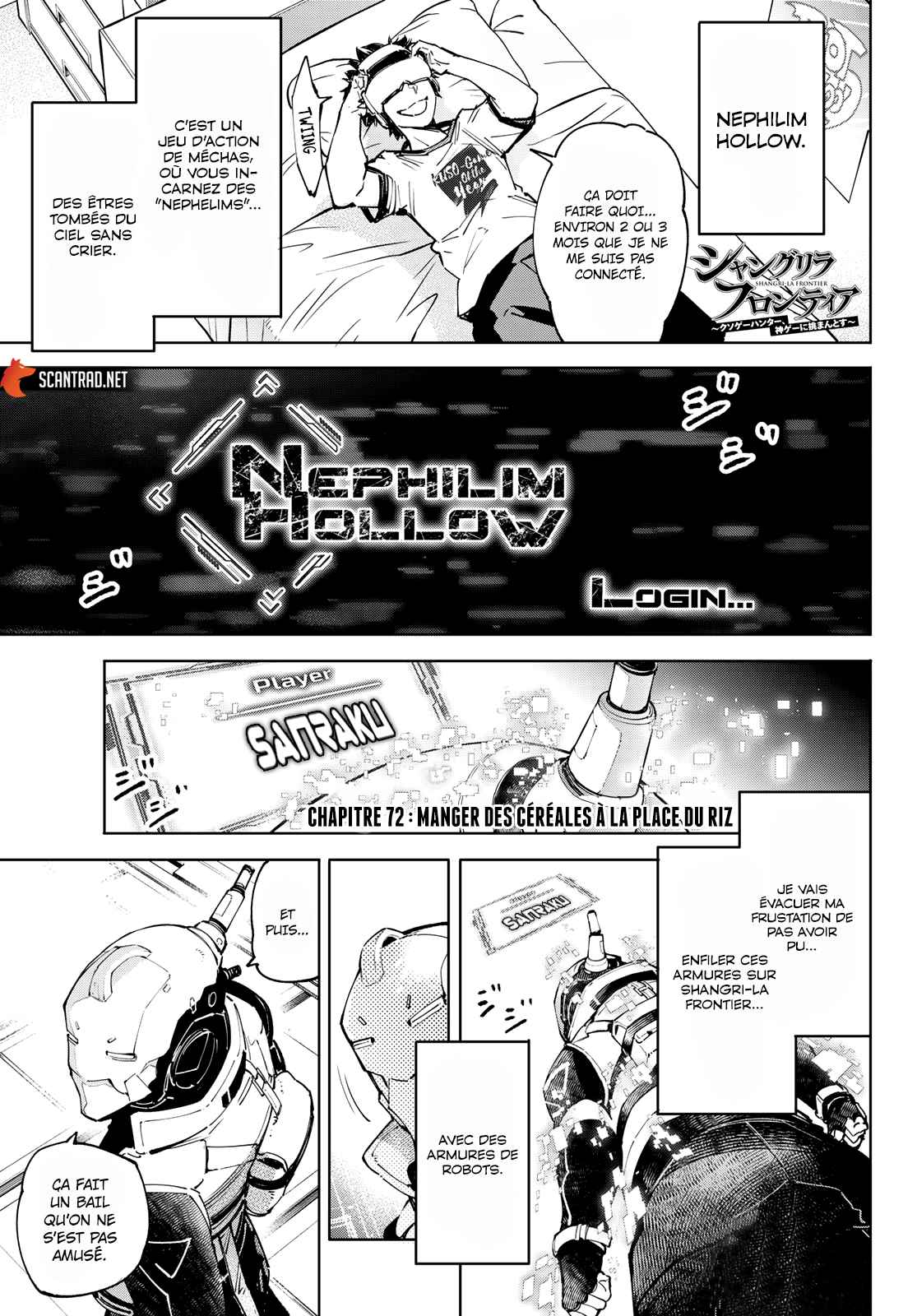 Read Shangri La Frontier FR Manga Online