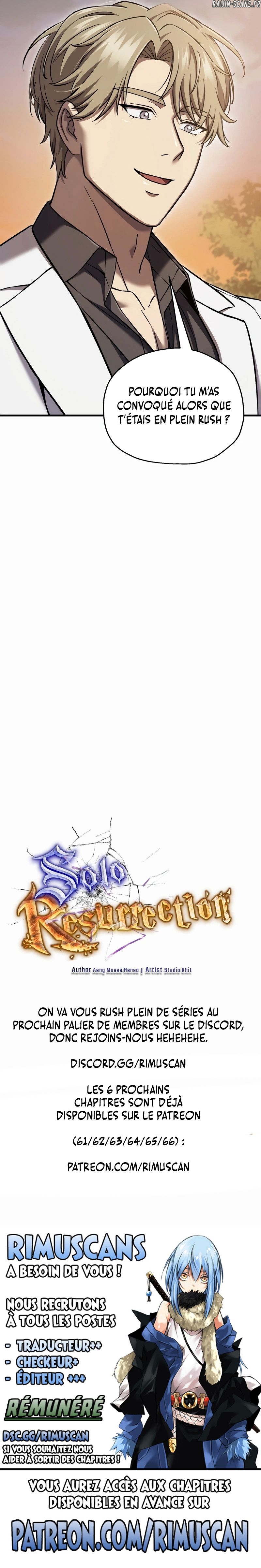 Read Solo Resurrection FR Manga Online