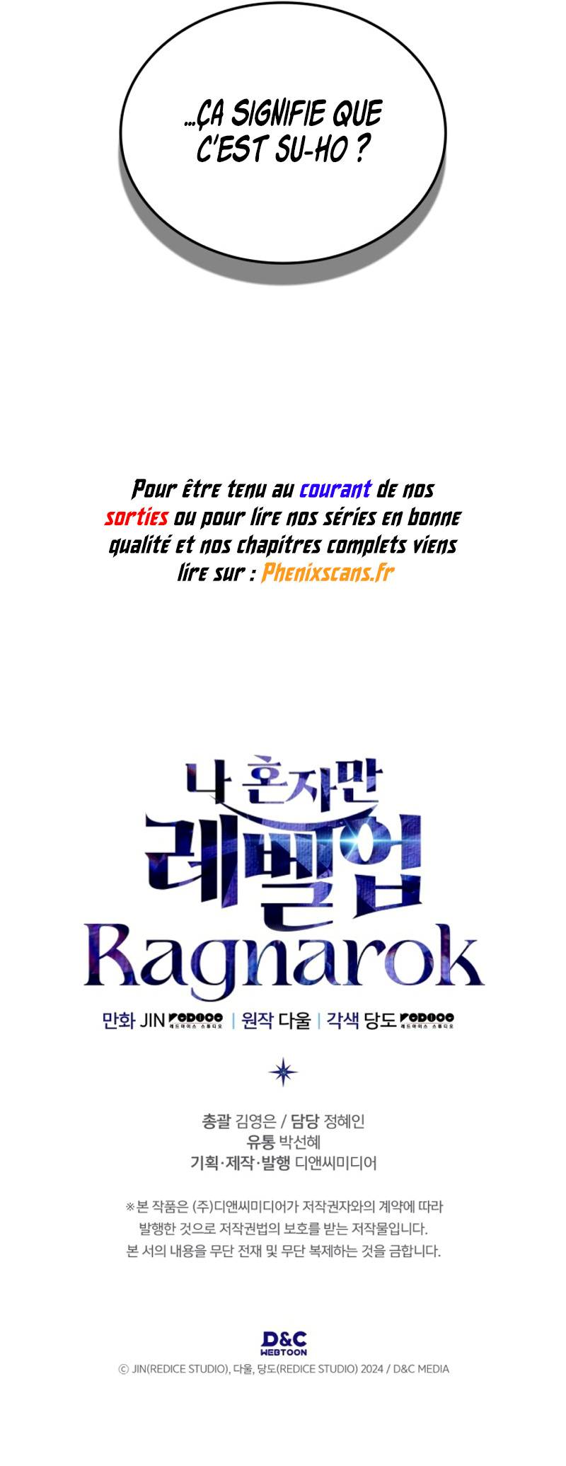 Read Solo leveling Ragnarok FR Manga Online