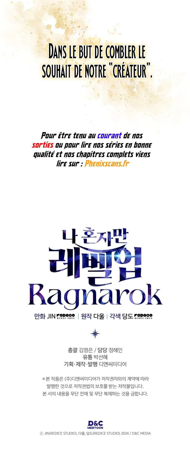 Read Solo leveling Ragnarok FR Manga Online
