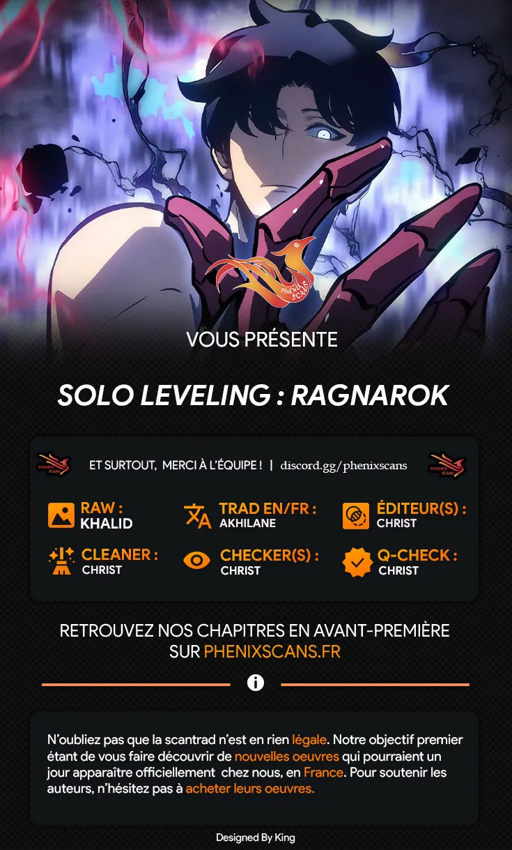Read Solo leveling Ragnarok FR Manga Online