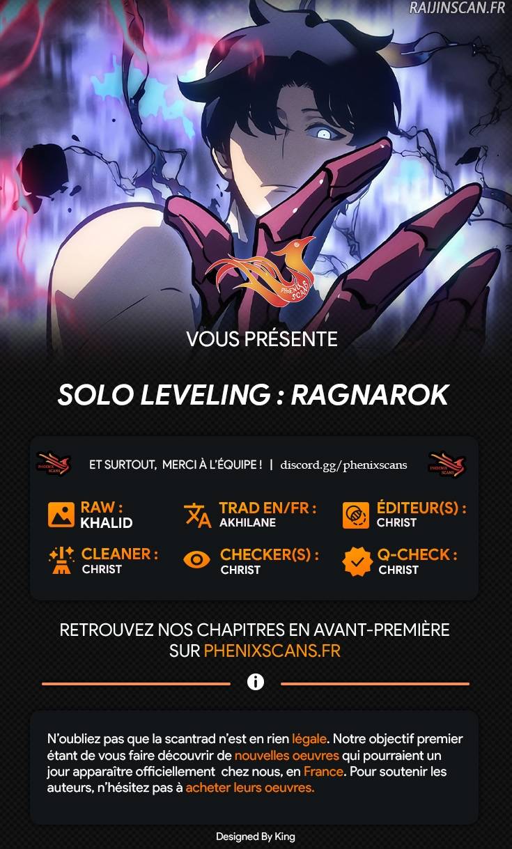 Read Solo leveling Ragnarok FR Manga Online