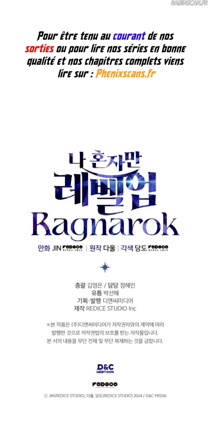 Read Solo leveling Ragnarok FR Manga Online