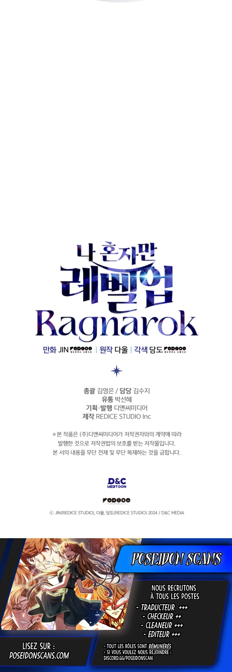 Read Solo leveling Ragnarok FR Manga Online