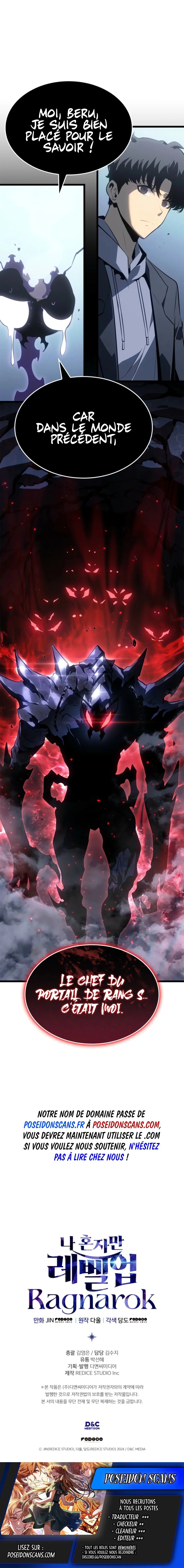 Read Solo leveling Ragnarok FR Manga Online