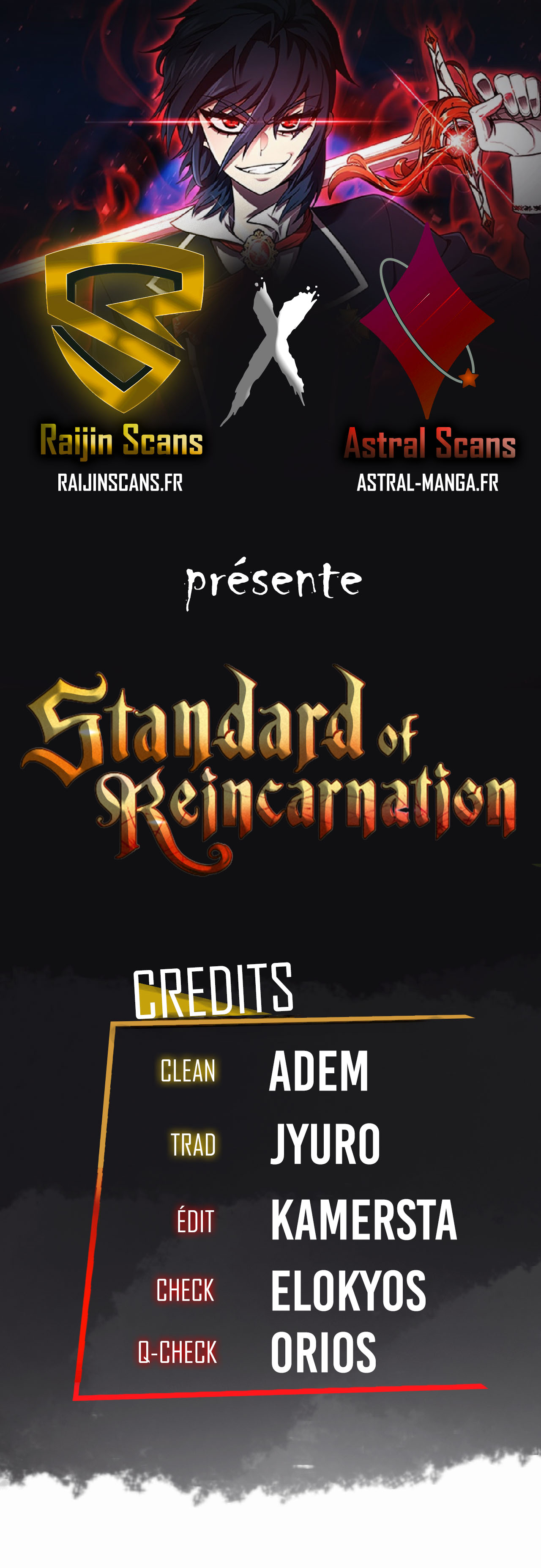Read Standard of Reincarnation FR Manga Online