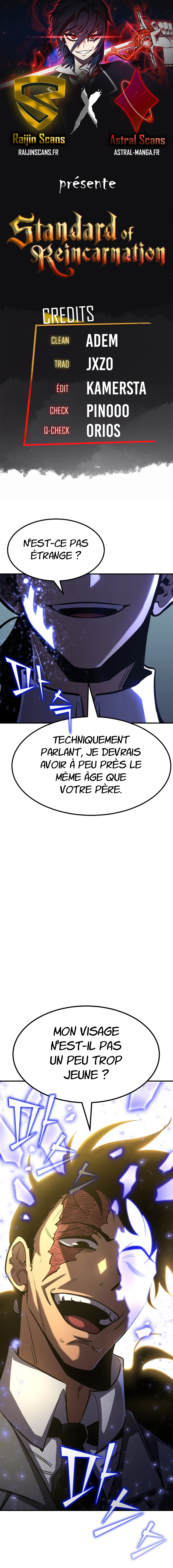 Read Standard of Reincarnation FR Manga Online