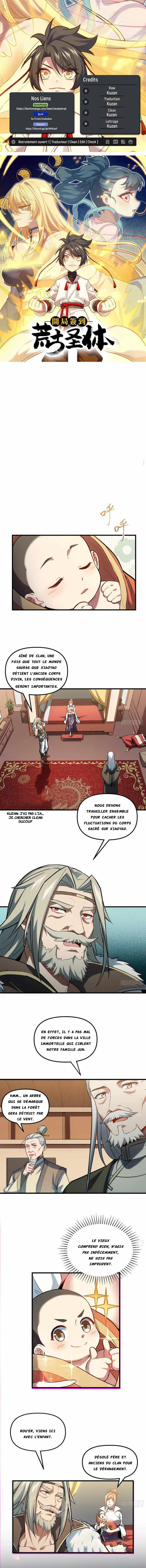 Read Start by signing in and obtaining the Ancient Divine Body FR Manga Online