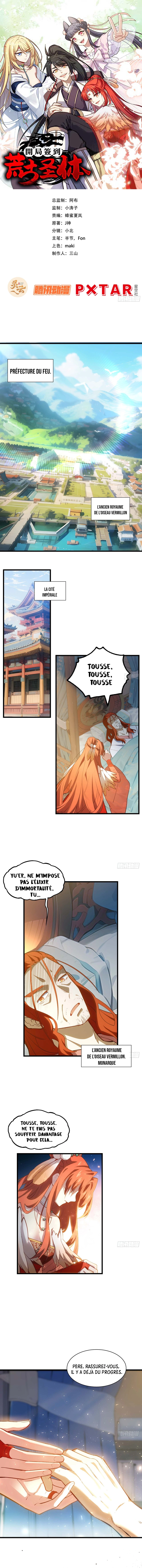 Read Start by signing in and obtaining the Ancient Divine Body FR Manga Online