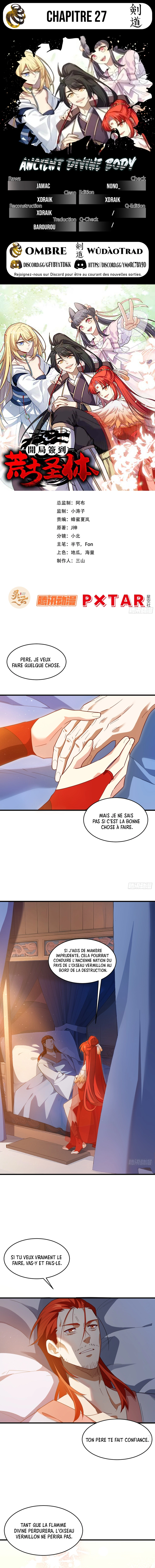 Read Start by signing in and obtaining the Ancient Divine Body FR Manga Online
