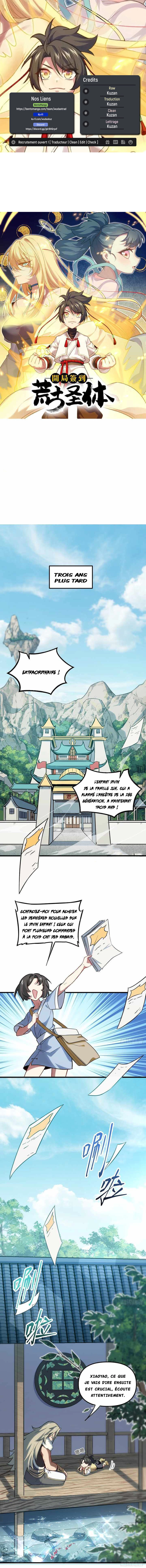 Read Start by signing in and obtaining the Ancient Divine Body FR Manga Online