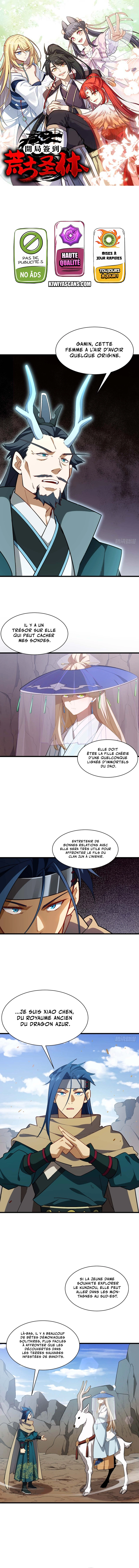 Read Start by signing in and obtaining the Ancient Divine Body FR Manga Online