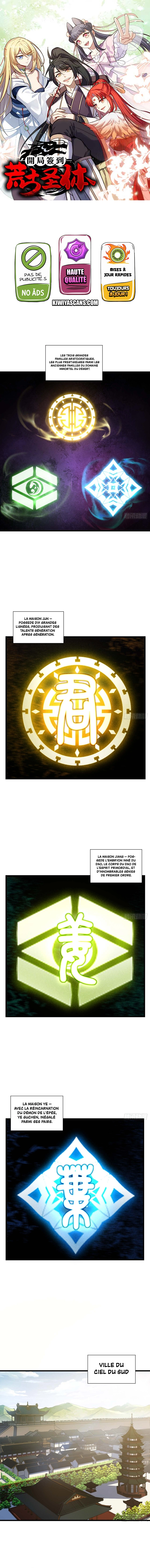 Read Start by signing in and obtaining the Ancient Divine Body FR Manga Online