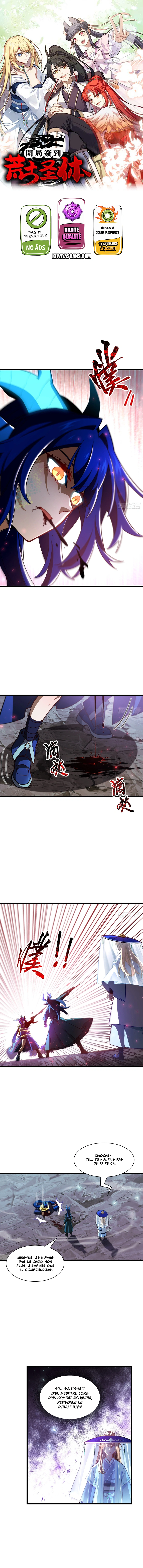 Read Start by signing in and obtaining the Ancient Divine Body FR Manga Online