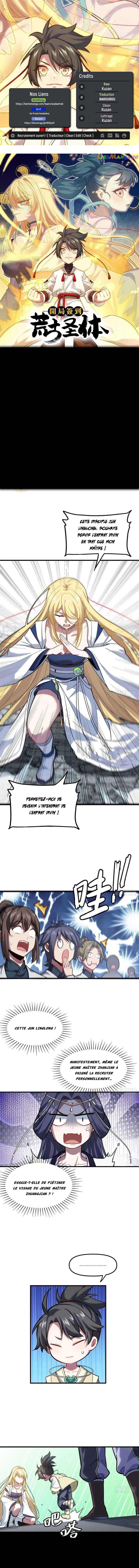 Read Start by signing in and obtaining the Ancient Divine Body FR Manga Online