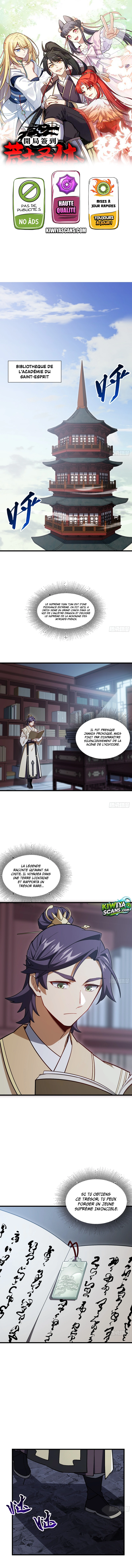 Read Start by signing in and obtaining the Ancient Divine Body FR Manga Online