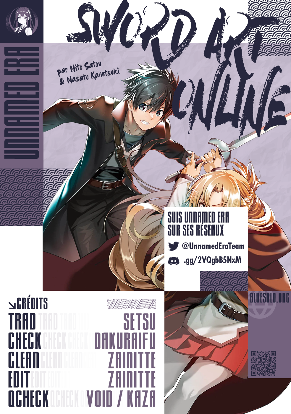 Read Sword Art Online Re Aincrad FR Manga Online