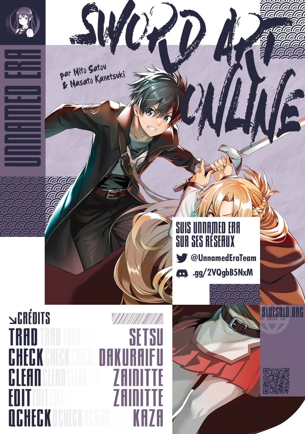 Read Sword Art Online Re Aincrad FR Manga Online