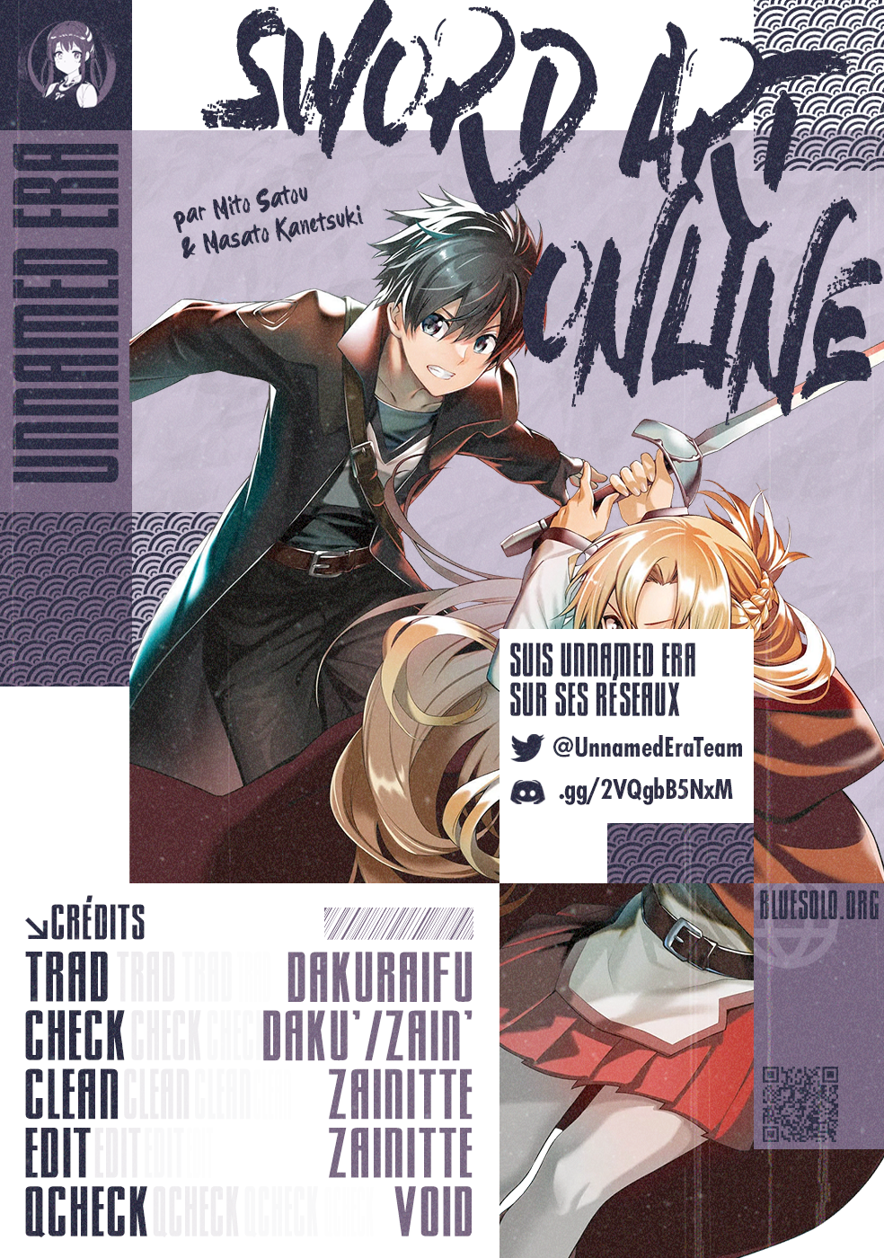 Read Sword Art Online Re Aincrad FR Manga Online