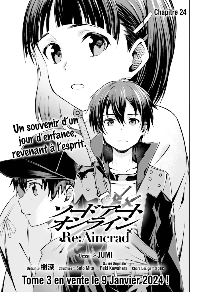 Read Sword Art Online Re Aincrad FR Manga Online