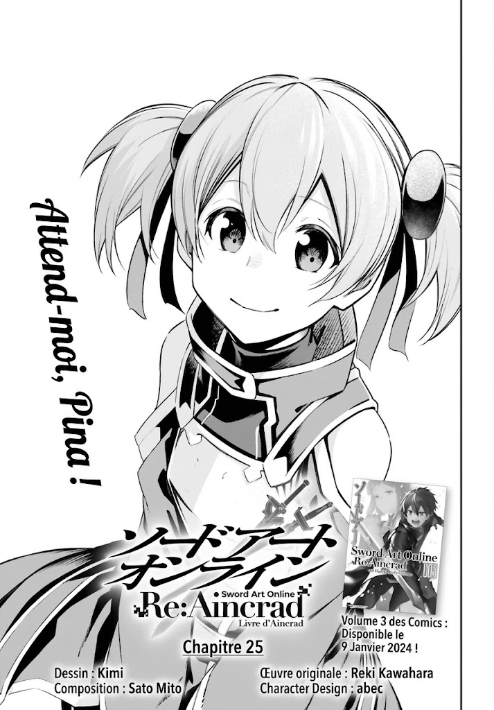 Read Sword Art Online Re Aincrad FR Manga Online