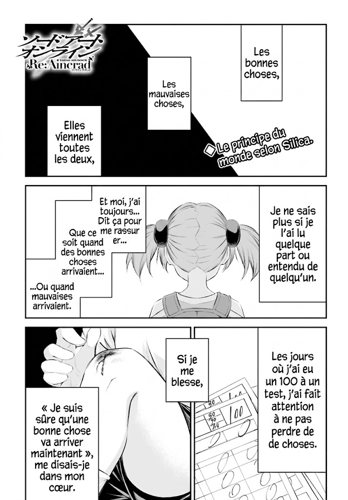 Read Sword Art Online Re Aincrad FR Manga Online
