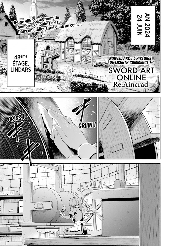 Read Sword Art Online Re Aincrad FR Manga Online
