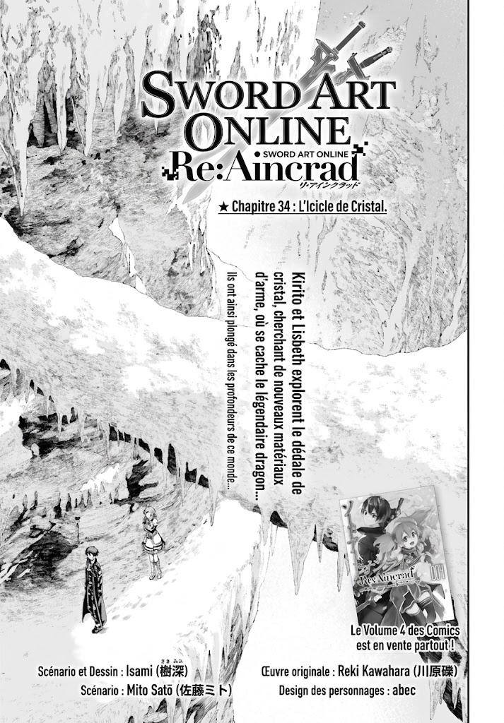 Read Sword Art Online Re Aincrad FR Manga Online