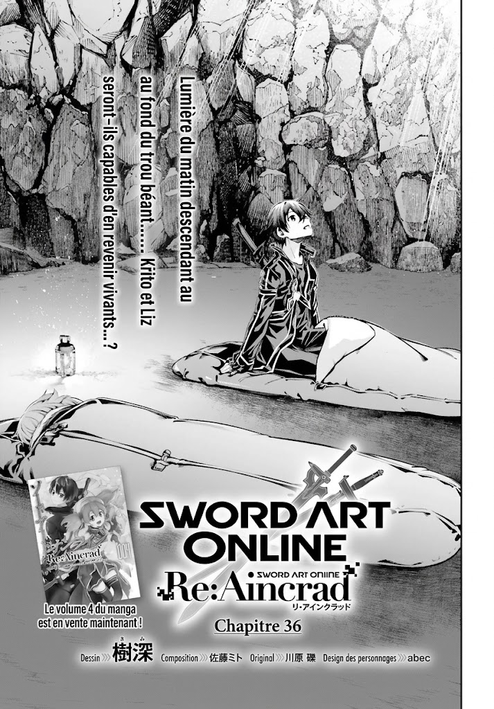 Read Sword Art Online Re Aincrad FR Manga Online